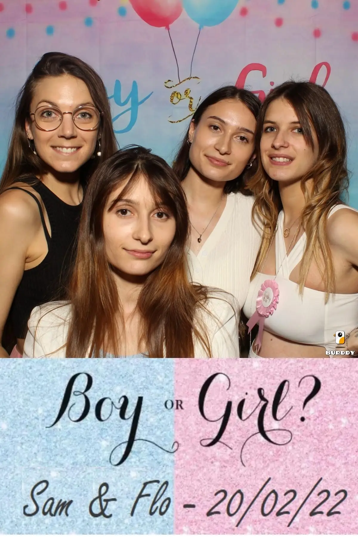 Un photobooth pour une baby shower, l'accessoire indispensable pour des souvenirs mémorables